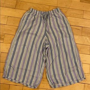 Uniqlo Wide Leg Pajama Pants Sz XS
